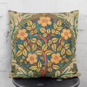 Flower pattern Pillow cover-Throw pillow cover-Farmhouse cushion cover-Square/Lumbar Pillowcase-12 x 20,16 x 16,16 x 24,18 x 18,20 x 20-Gift