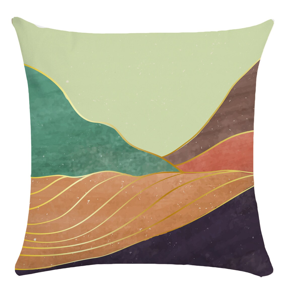 Sun&Mountain Abstract pillow cover 16 x 16-18 x 18-20 x | Etsy