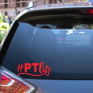 PT Life Decal / PT Sticker / Cup Decal / Car Sticker/ Physical Therapy ...