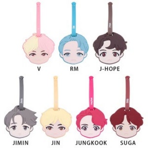 BTS Silicone Luggage TAG
