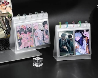 Desk Stand Calendar Photos Album Idols Cards