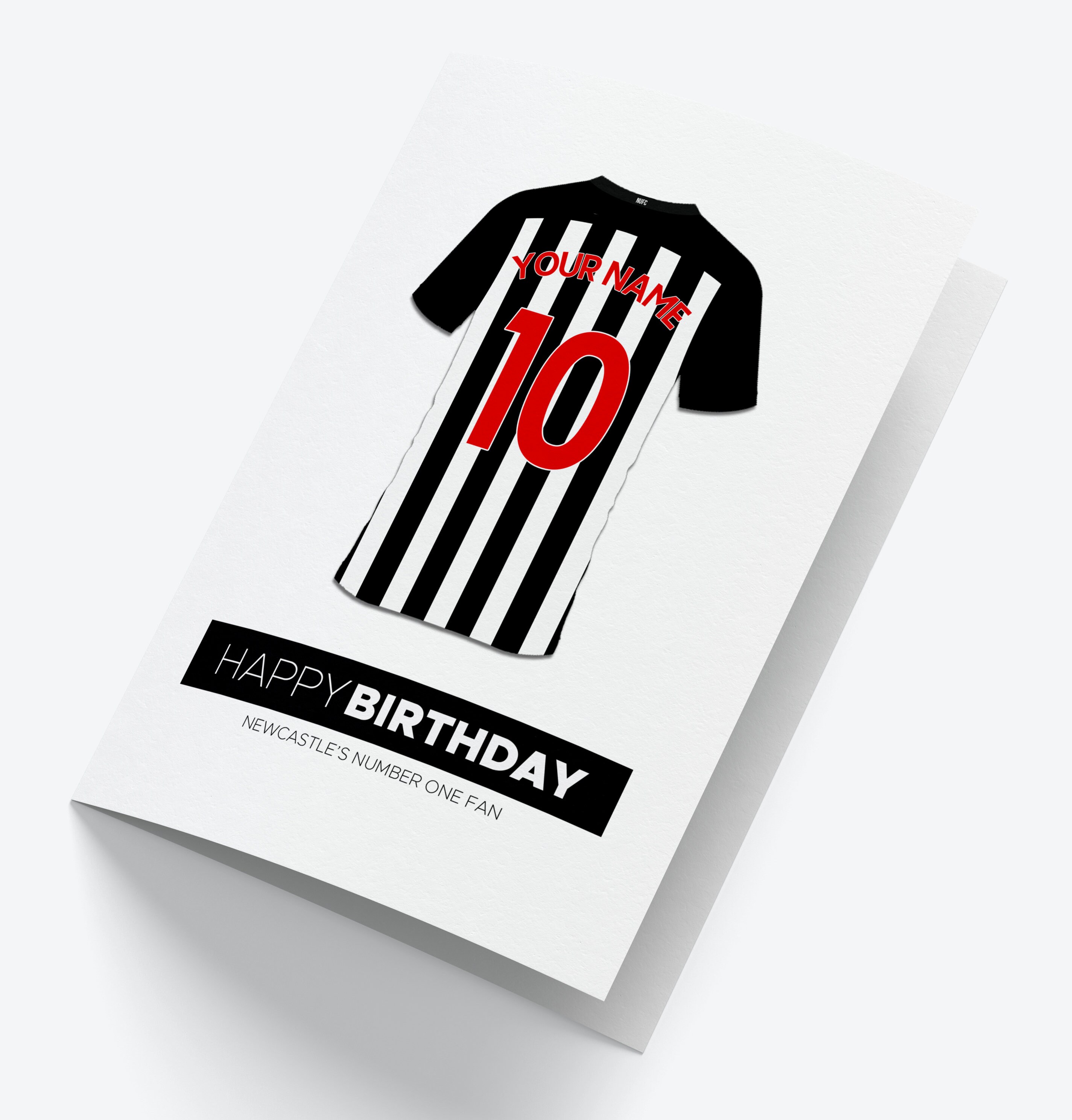 Personalised Newcastle United Birthday Card Newcastle Etsy