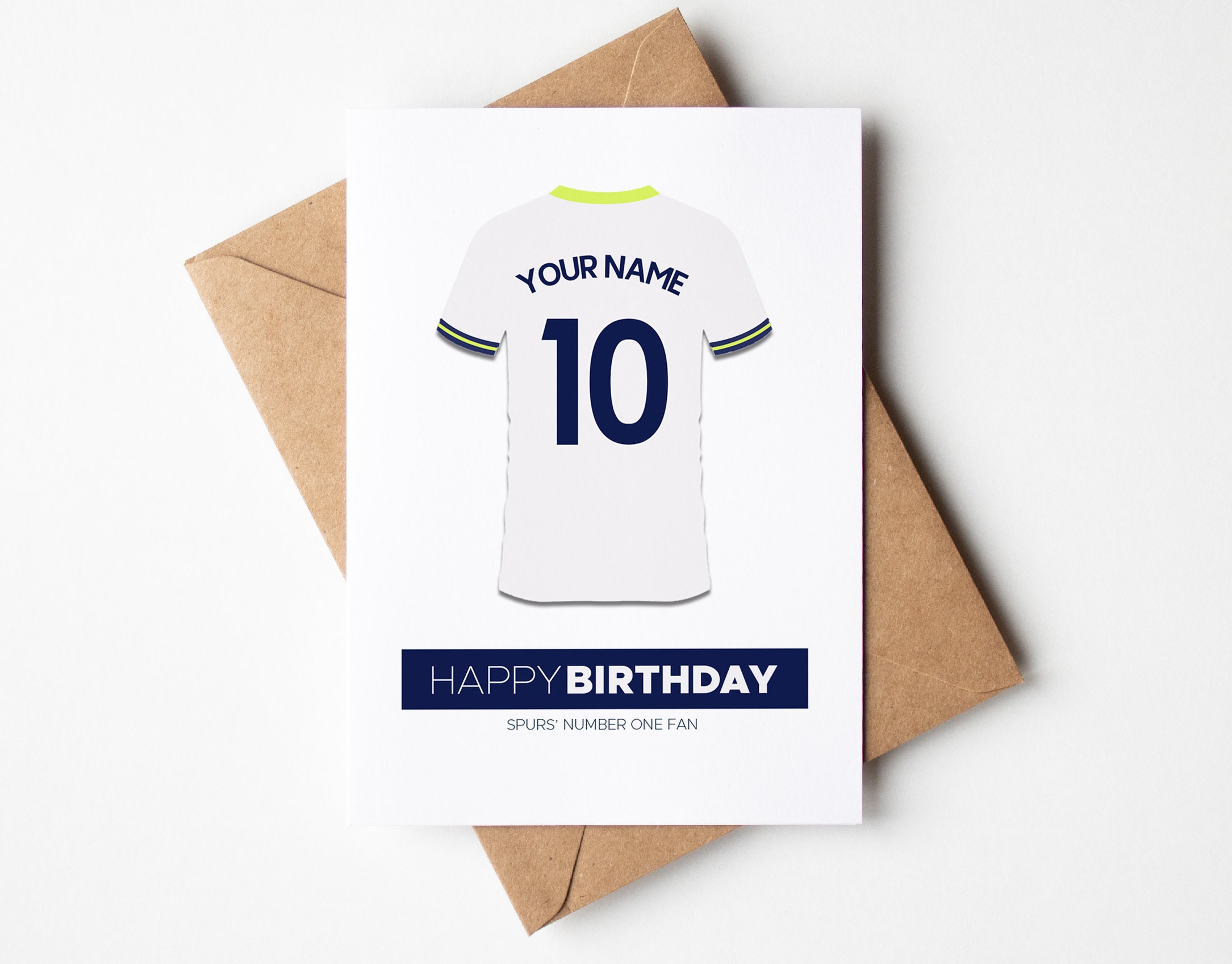 Create custom Tottenham Hotspur jersey 2021/2022 II with your name