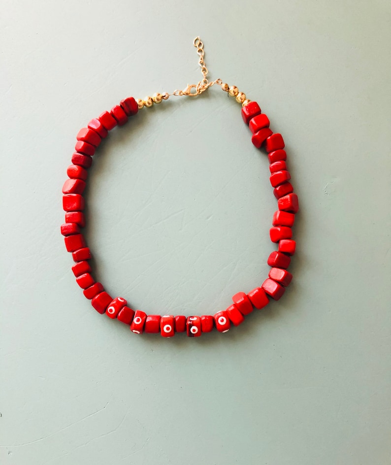 Evel eye Beaded necklace