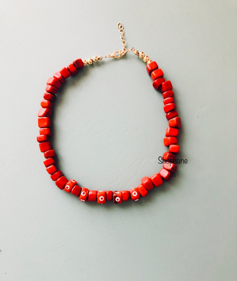 Evel eye Beaded necklace