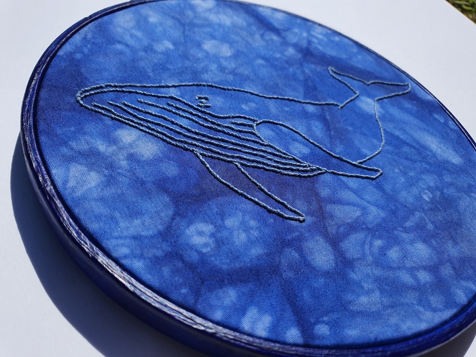 Blue whale embroidery hoop art animal decor home decor  etsy Blue whale embroidery hoop art animal decor home decor  etsy