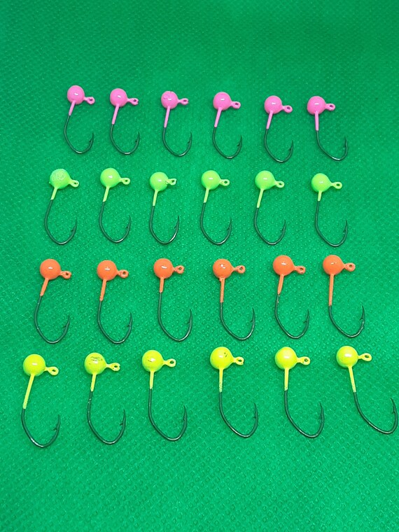 1/32oz Painted Jig Heads No Collar Etsy