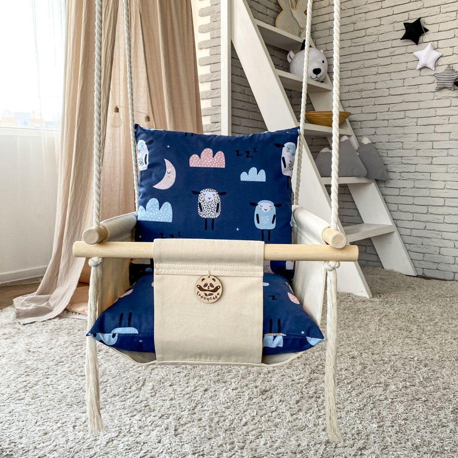 Indoor Toddler Swing Hanging Swings for Toddlers Heavy Duty Etsy