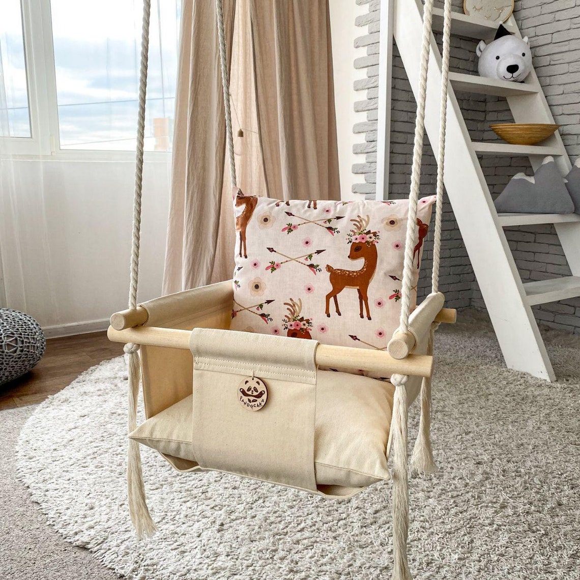 Baby Cushion Swing Hanging Swing for Baby Tree Swings for Etsy