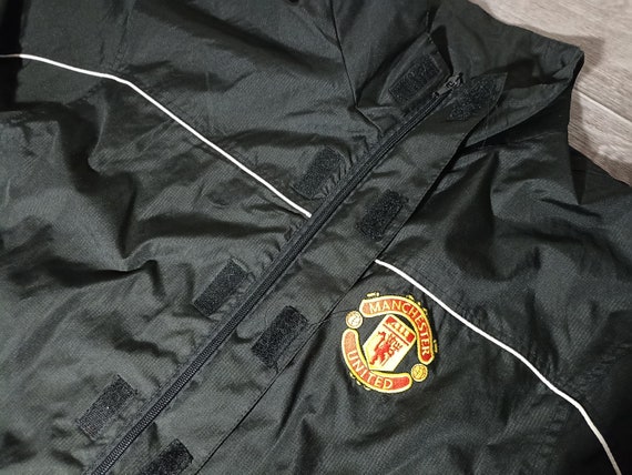 Vintage Manchester United FC MUFC England black f… - image 3