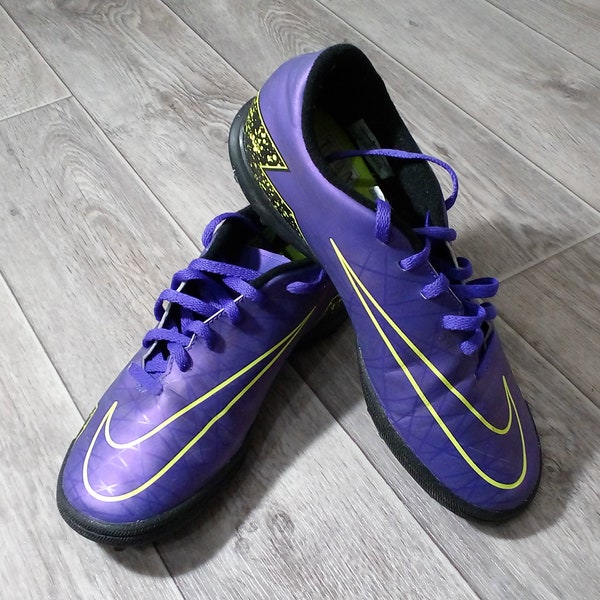Men's sports soccer sneakers shoes nike / hypervenom football sneakers / futsal indoor soccer shoes boots size US6/UK5/EUR39/24 cm