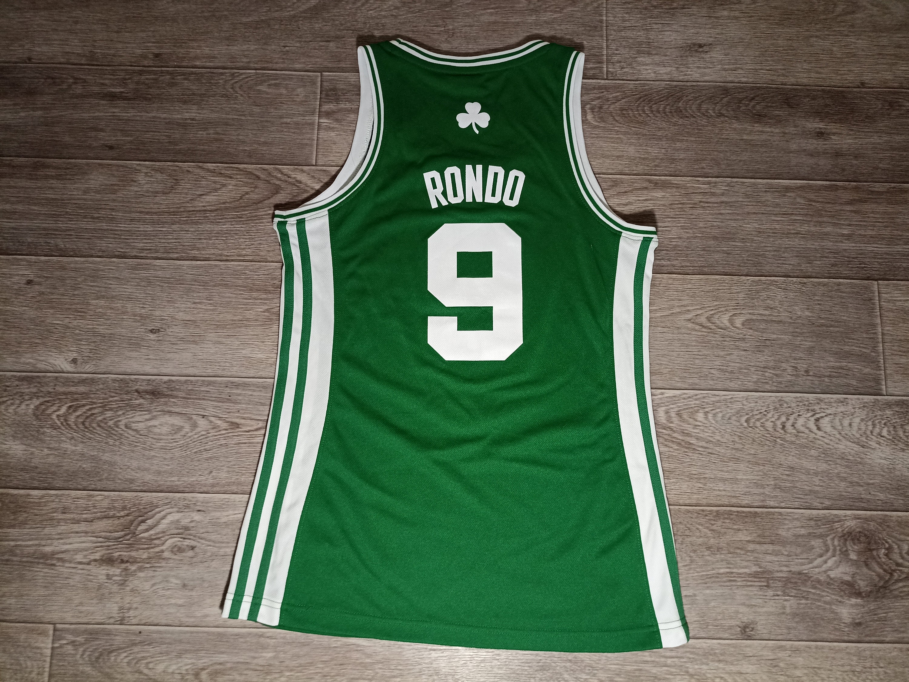 NBA Boston Celtics Adidas Basketball Jersey Rondo #9 Green Mens