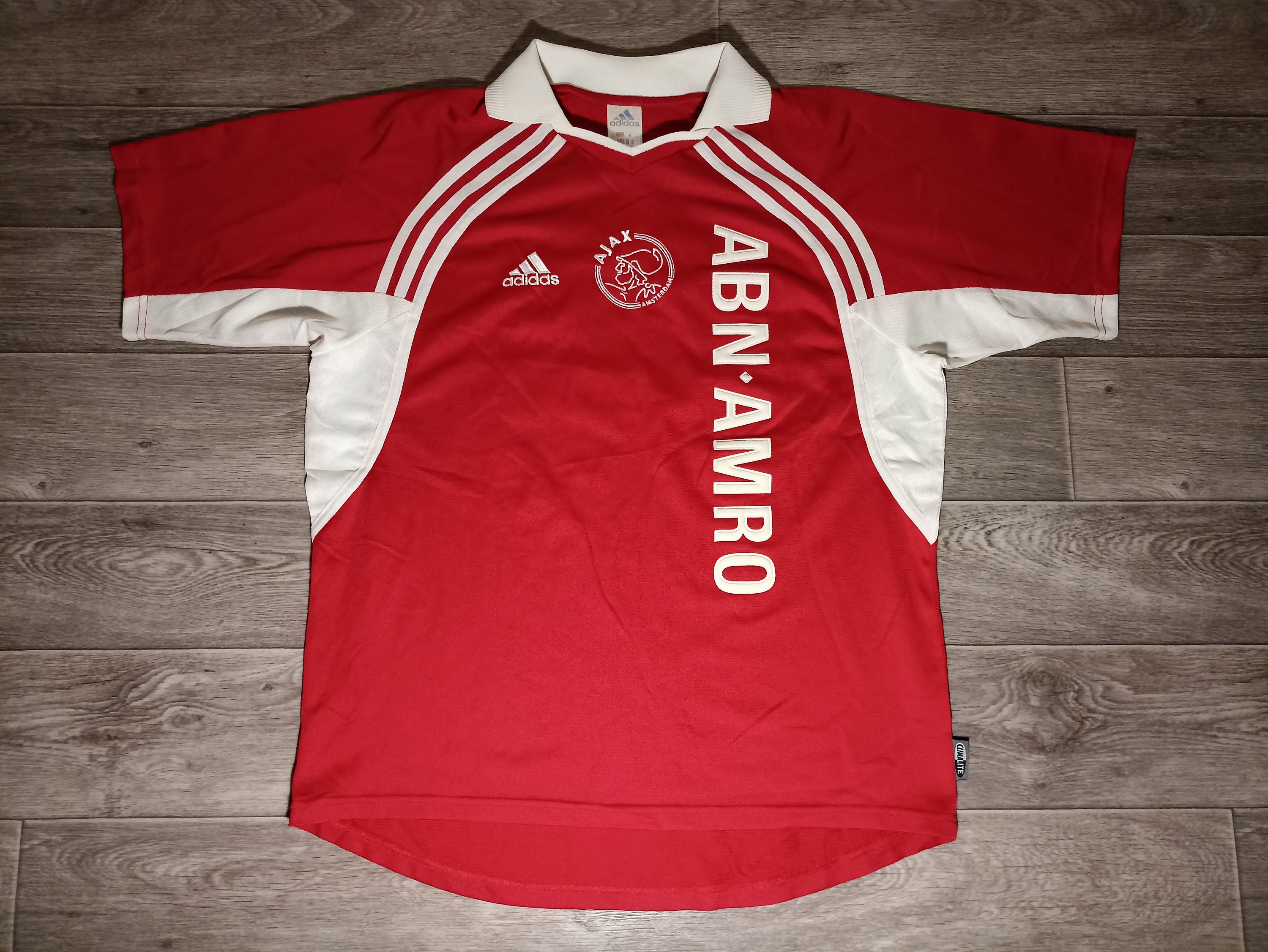 Kardinaal produceren mengen Vintage AFC Ajax Netherlands Adidas 2001/02 Red White - Etsy