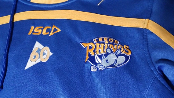 Leeds Rhinos rugby Loiners club England isc blue ambe… - Gem