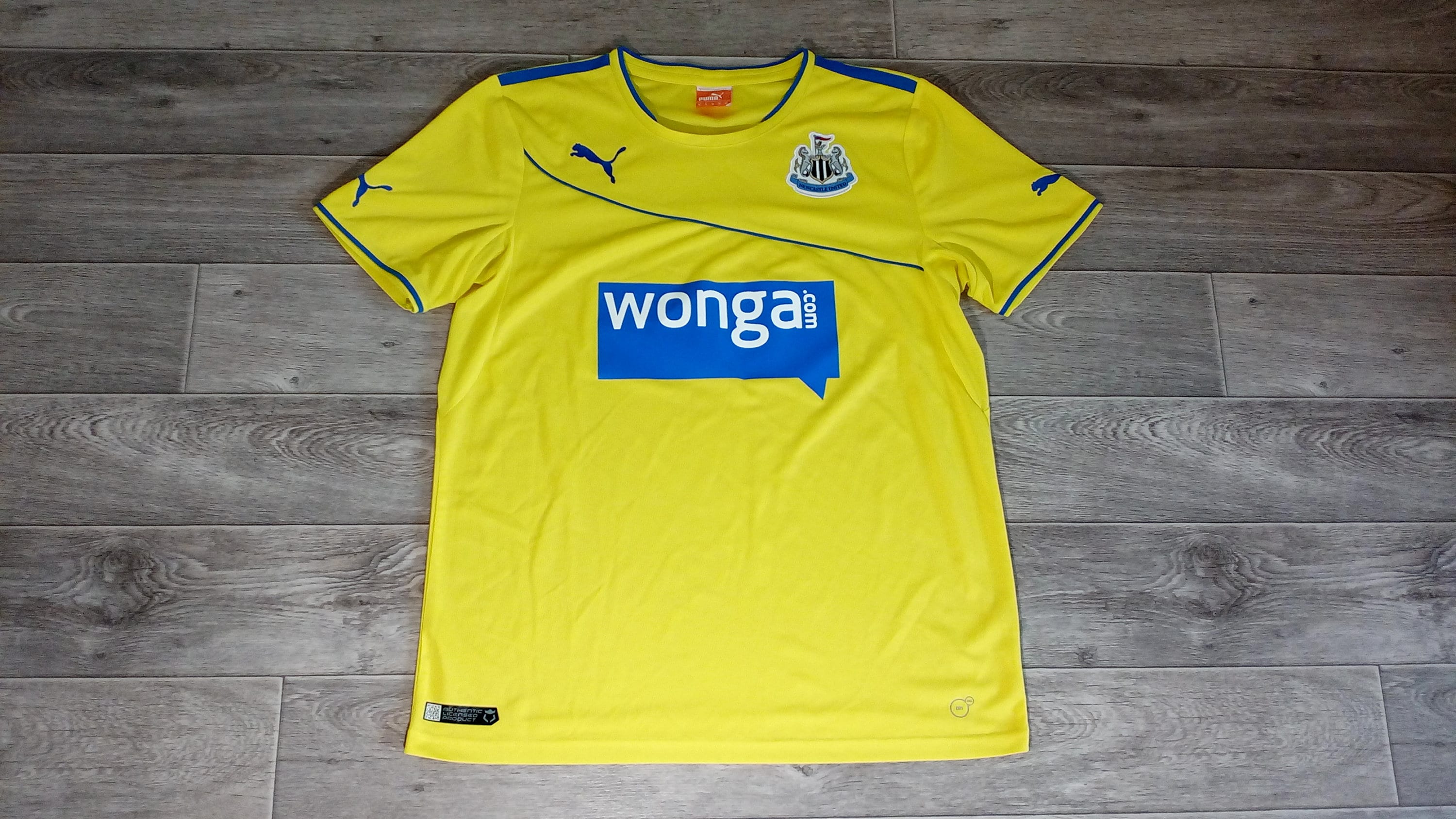 Newcastle United FC NUFC Magpies England Puma 2013/14 Men's