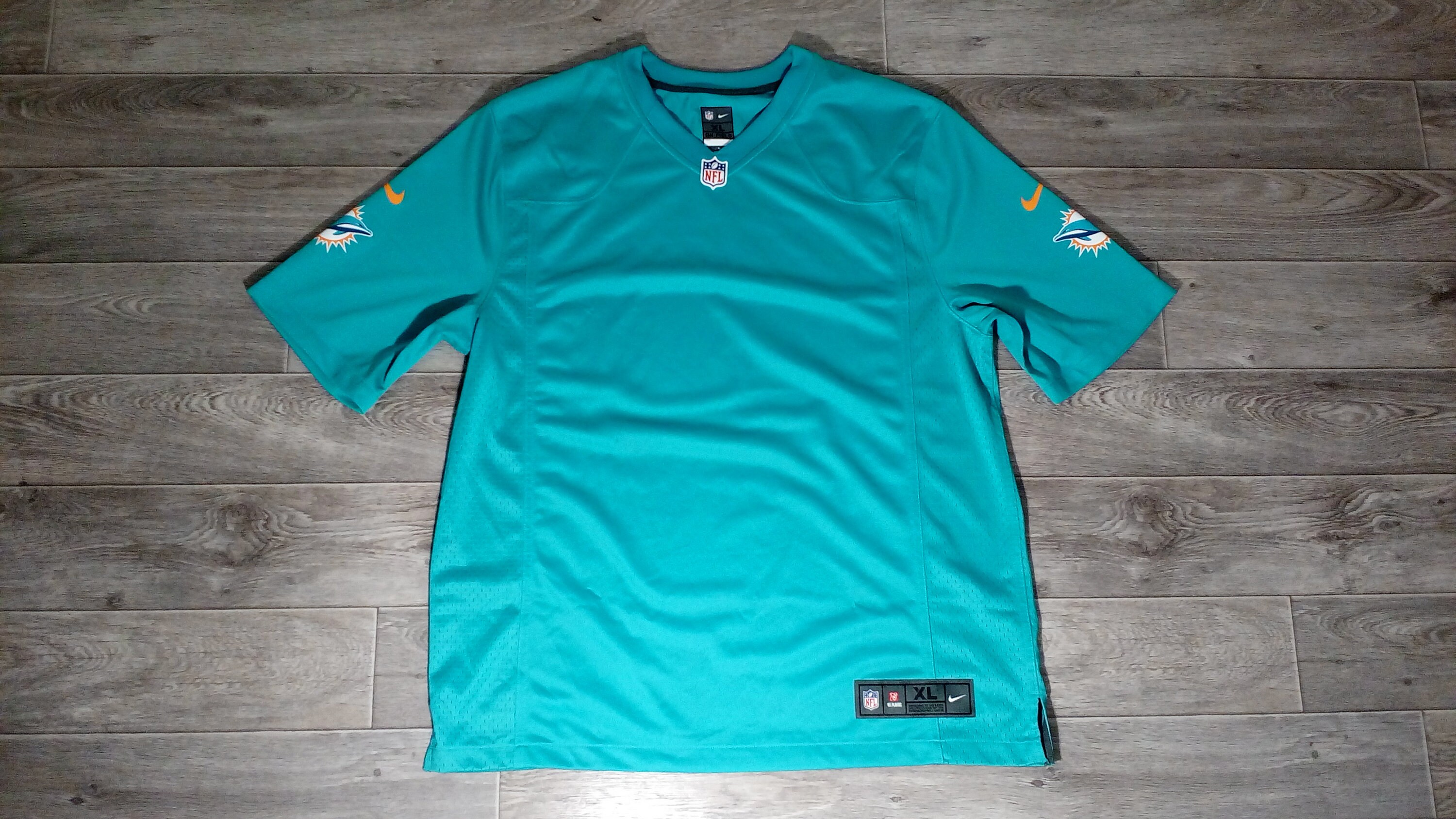 Miami Dolphins USA American Football Team Nike Soccer Sports Men s Uniform Shirt Jersey Knitwear Size XL 2XL Light Green Etsy Canada