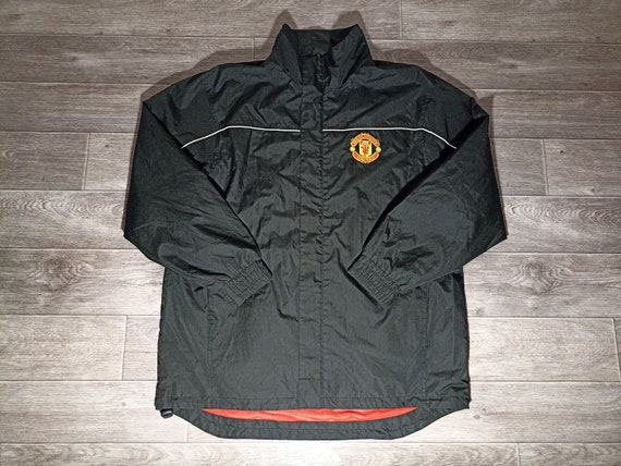 Vintage Manchester United FC MUFC England black f… - image 1