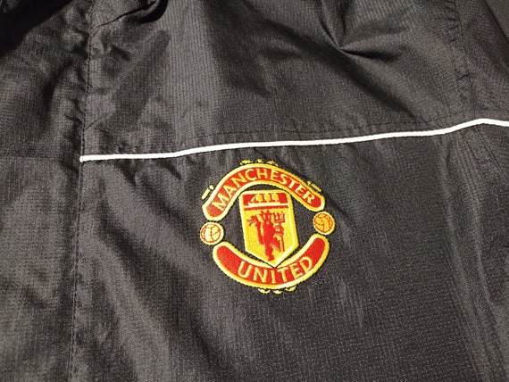 Vintage Manchester United FC MUFC England black f… - image 4