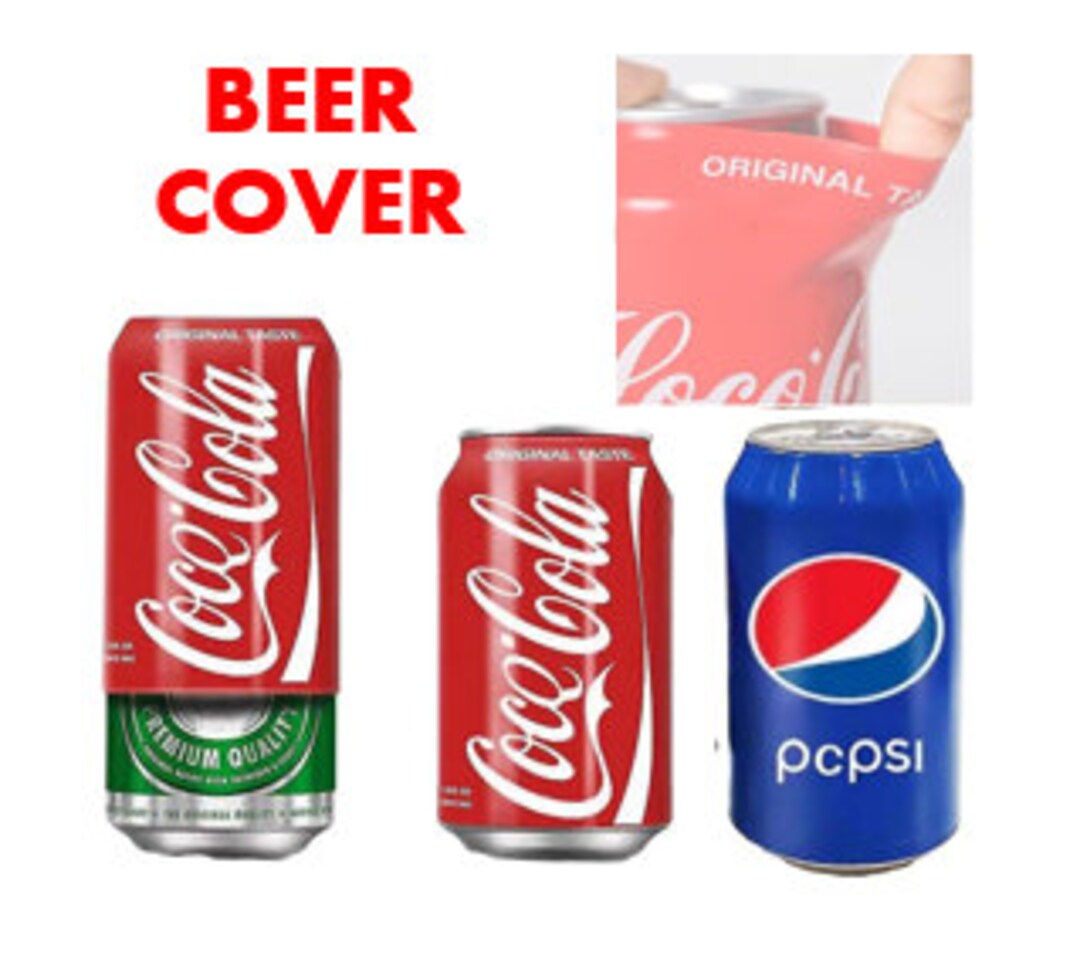 Beer Can Covers Hide Your Beer Soda Can Covers Silicone Etsy