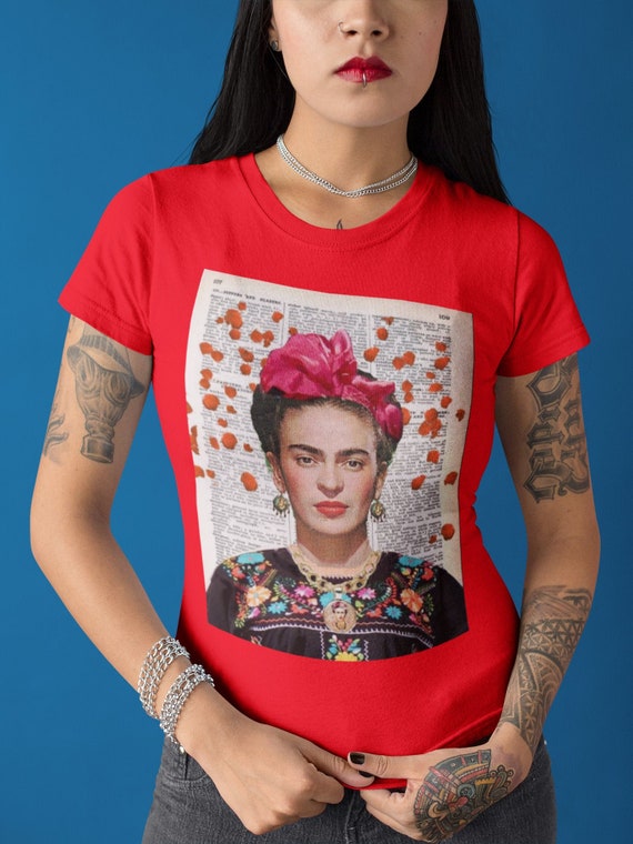 Frida Kahlo Shirt Frida Kahlo T-shirt Frida Kahlo tshirt | Etsy