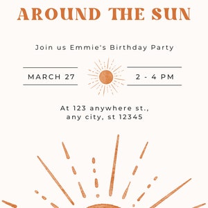 1st birthday invitation