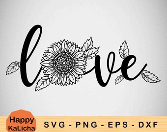Free Free 148 Sunflower Love Svg Free SVG PNG EPS DXF File