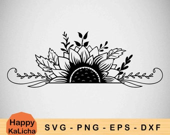Free Free 183 Sunflower Svg Etsy SVG PNG EPS DXF File