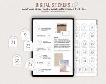 Digital Stickers | GoodNotes stickerbook
