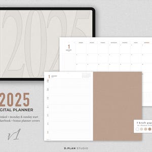 2025 Hyperlinked Digital Planner - V1