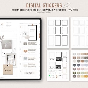 Digital Stickers | GoodNotes stickerbook