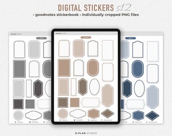 Digitale Aufkleber | GoodNotes Stickerbuch