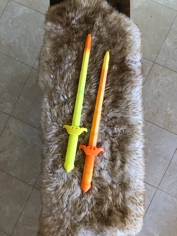 Color Changing Retractable Sword 3D Printed 24 inch fully Etsy