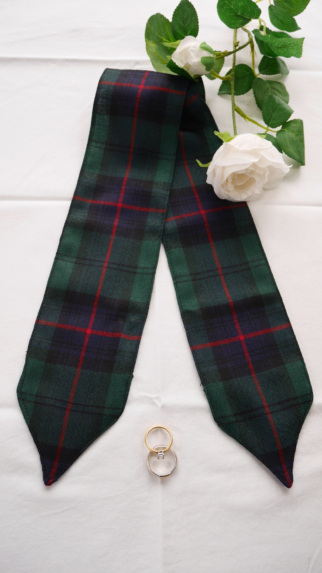 Tartan Handfasting Ribbon ARMSTRONG MODERN - Etsy