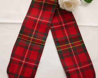 Tartan Handfasting Ribbon HAY MODERN