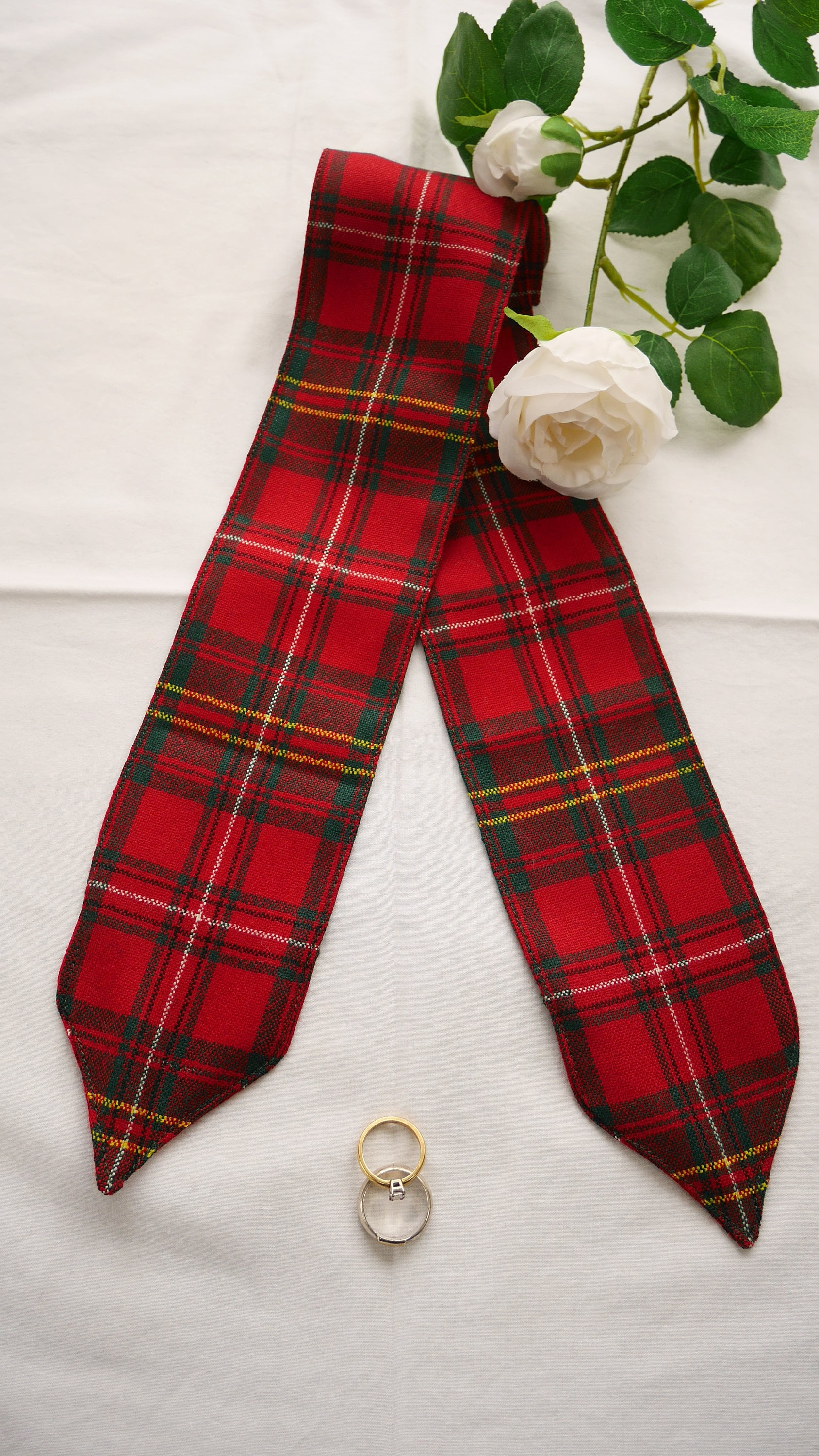 Tartan Handfasting Ribbon HAY MODERN - Etsy UK