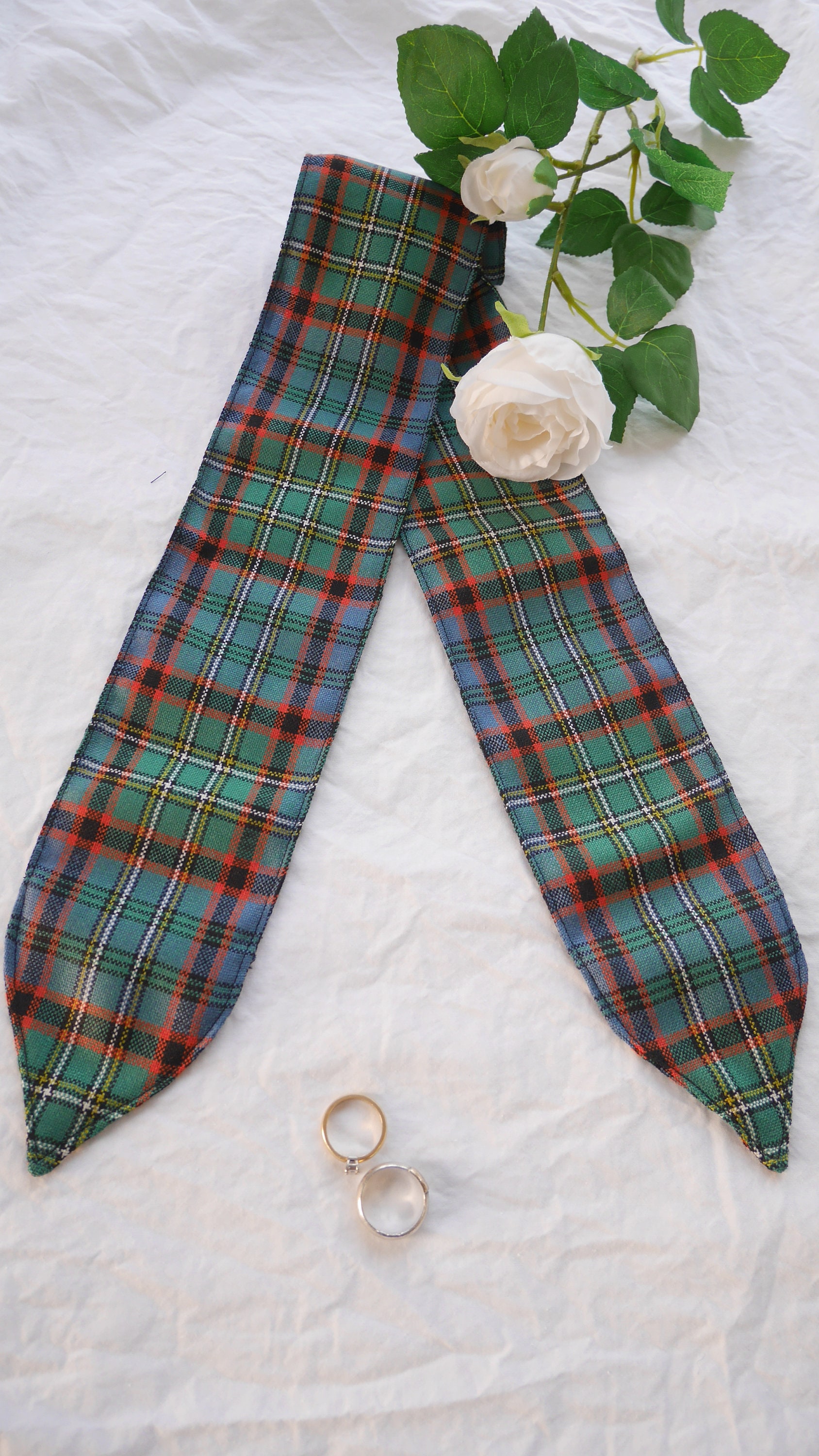 Tartan Handfasting Ribbon NICHOLSON HUNTING