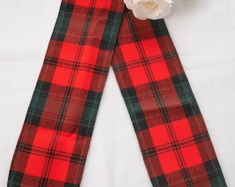 Tartan Handfasting Ribbon KERR MODERN