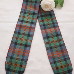 Tartan Handfasting Ribbon LOGAN & McLENNAN ANCIENT