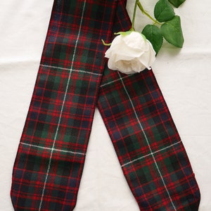 Tartan Handfasting Ribbon MACDONALD GLENGARRY MODERN