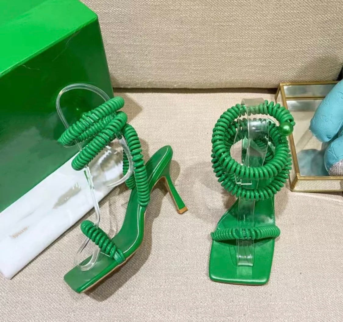 Bottega Veneta Look Alike..knock Offs.. Wire Stretch Sandals - Etsy