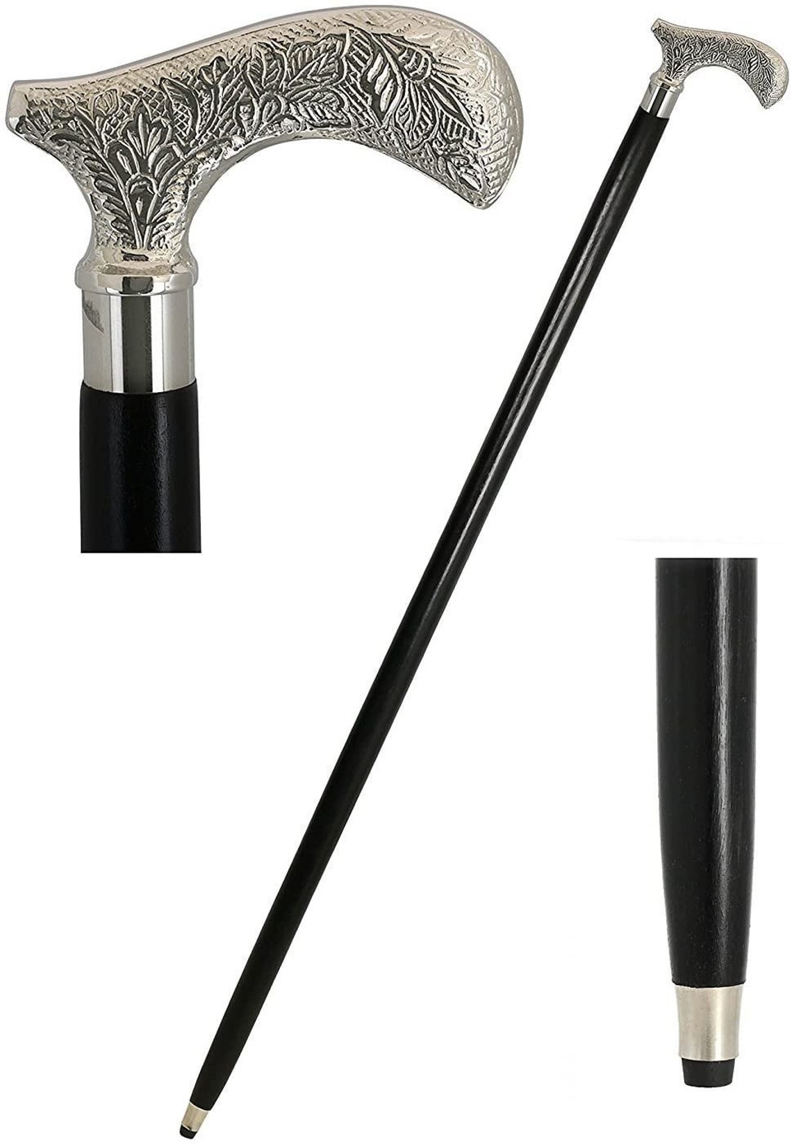 Handmade Wooden 37 Decorative Walking Stick Cane for Men and Etsy