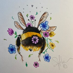 Abeille heureuse