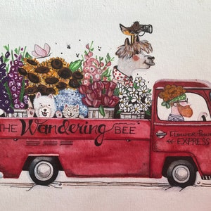 L'abeille errante