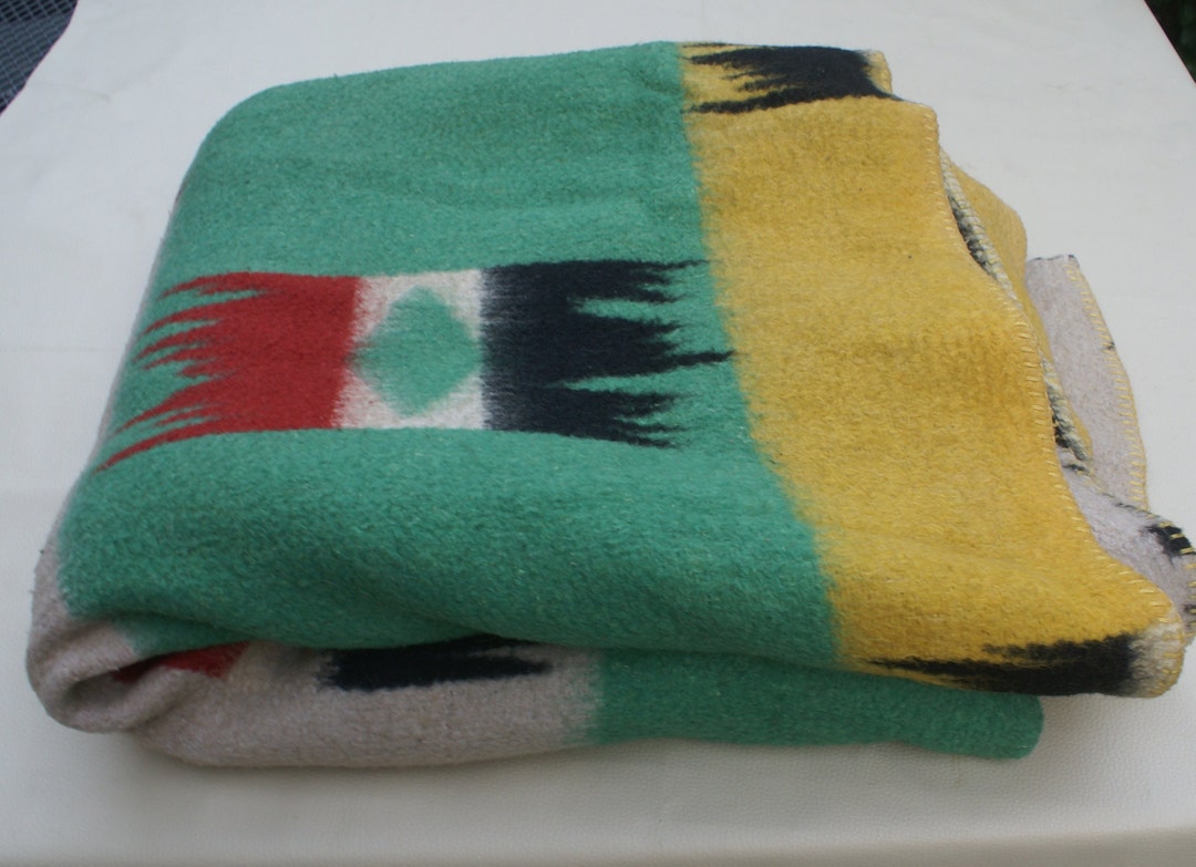 Retro/mid Century Dutch Wool Blanket Etsy