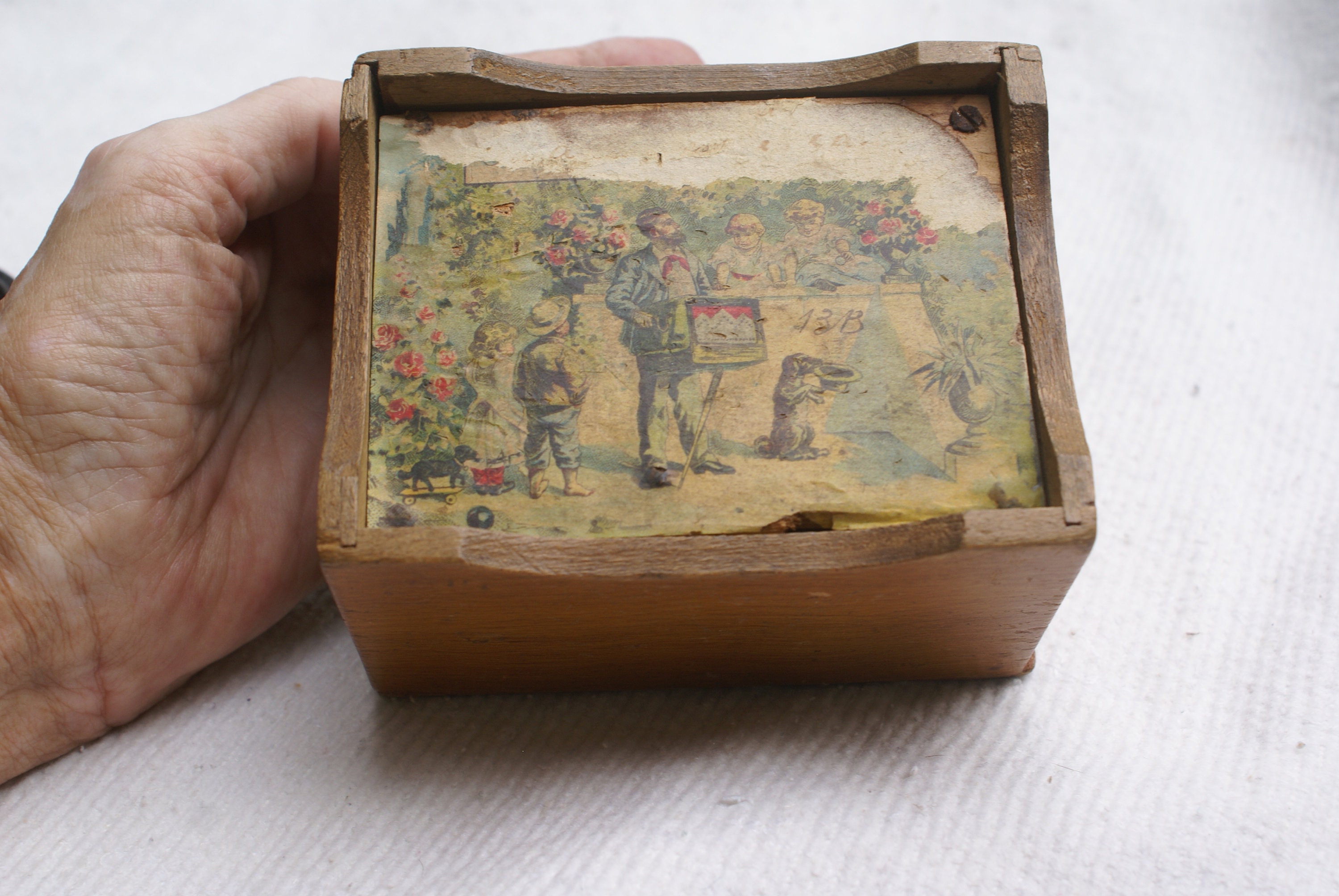Lovely Antique Childrens/toy Music Box Etsy UK