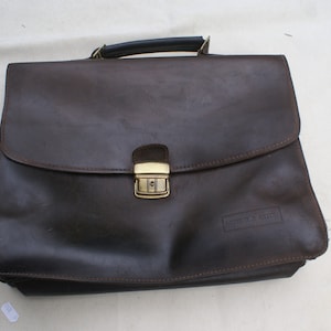 mallette vintage, Arthur and Aston, cuir, sac à main pour homme