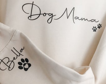 Dog Mum Jumper, Dog Mama Jumper, Dog Mum Gift, Personalised Dog Mum Jumper, Dog Lover Gift, Dog Owner Gift, Pet Lover Jumper