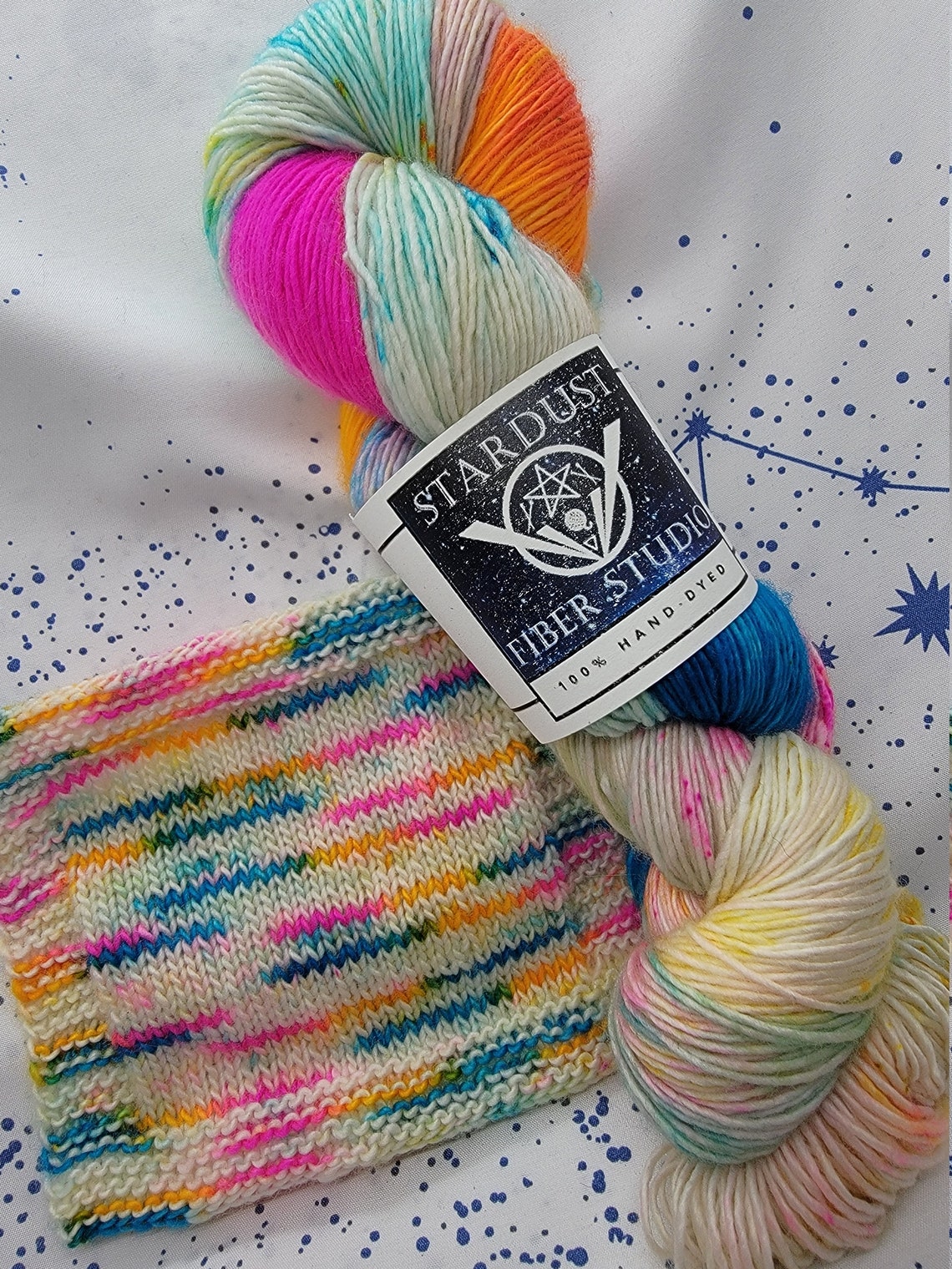 Pansexual Pride Indie Dyed Yarn Etsy