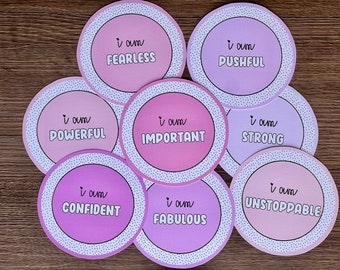 Affirmations Cards Printable Digital Prints