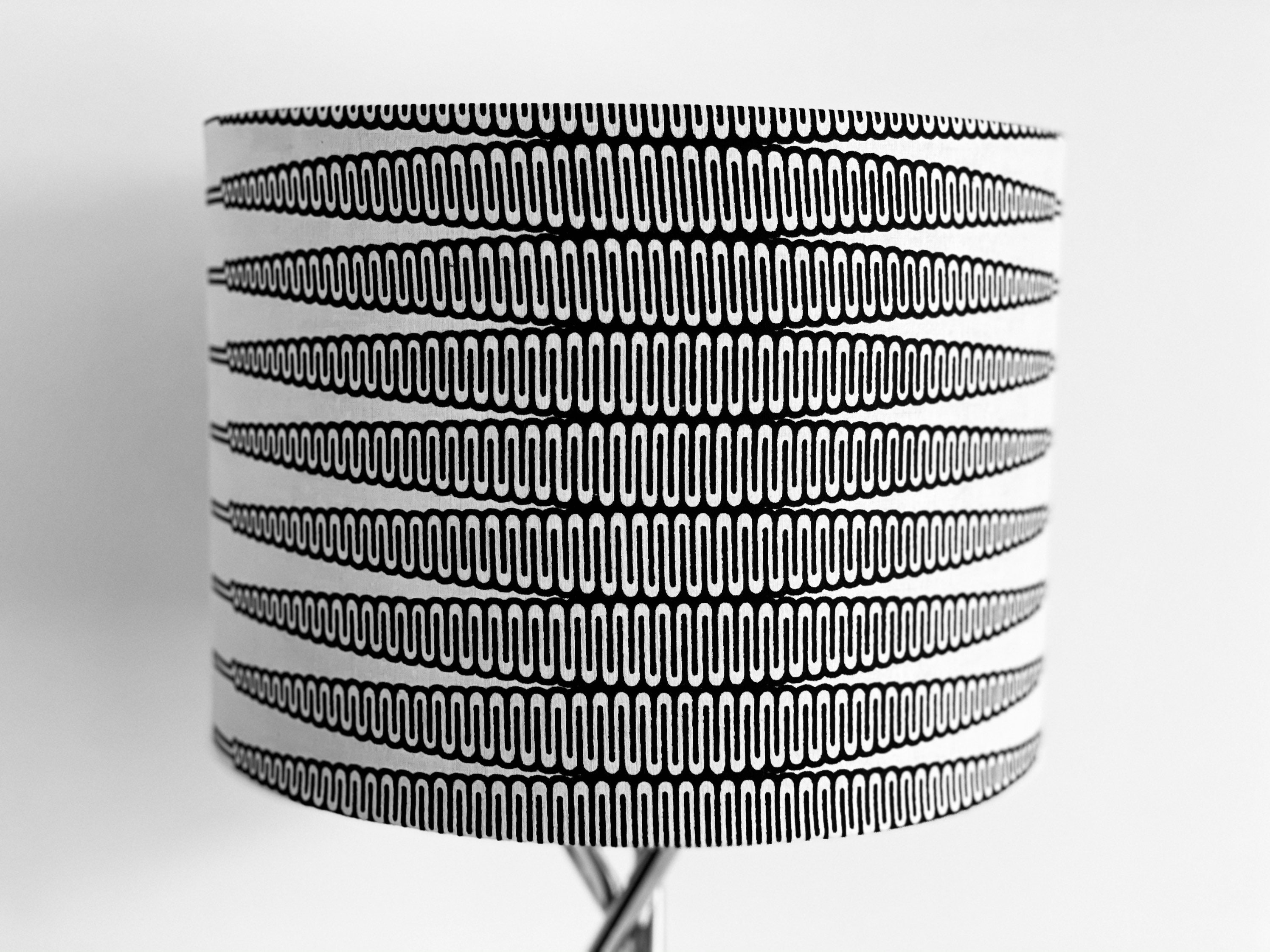 Black and white lampshade Etsy